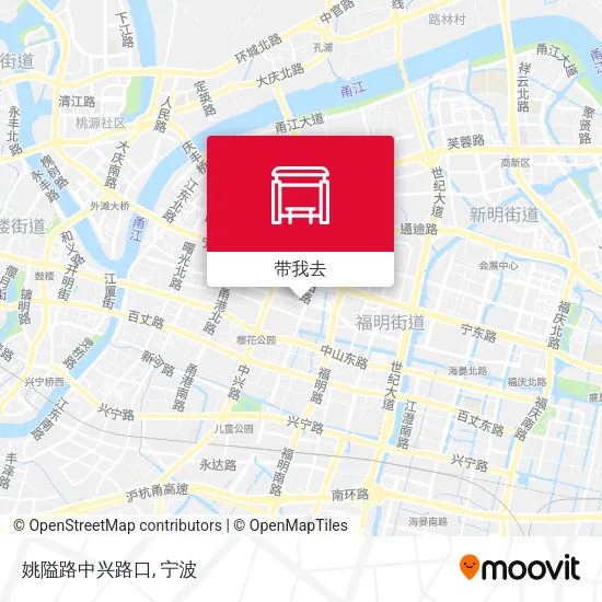 姚隘路中兴路口地图