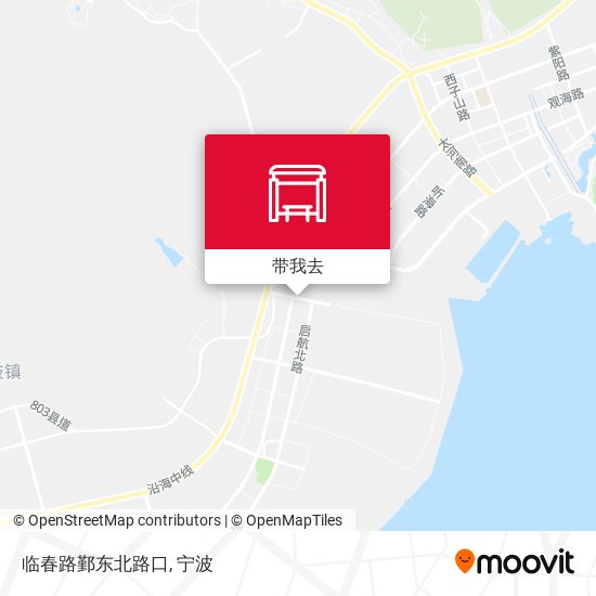 临春路鄞东北路口地图