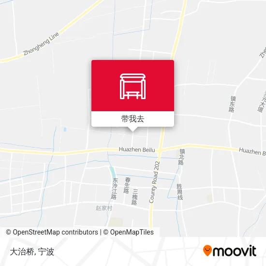 大治桥地图