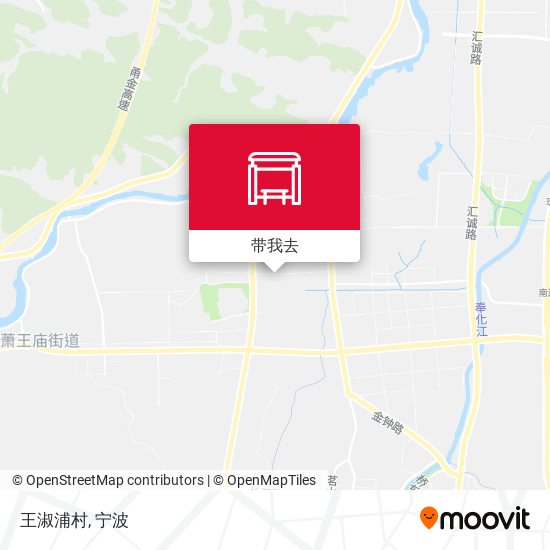 王淑浦村地图