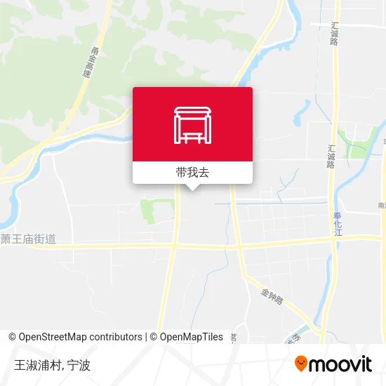 王淑浦村地图