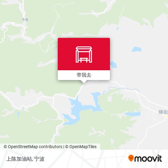 上陈加油站地图