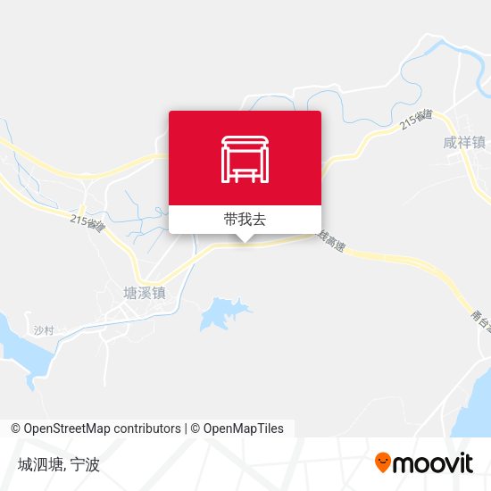 城泗塘地图