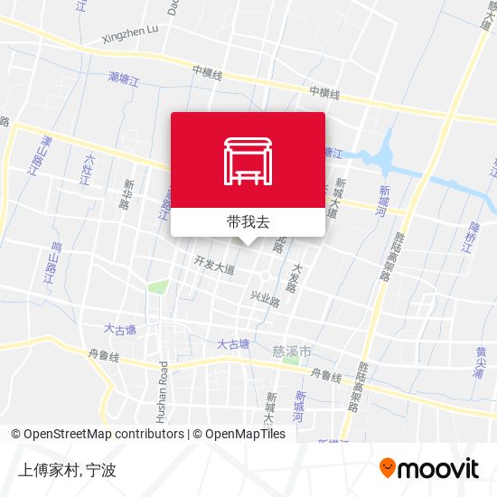 上傅家村地图