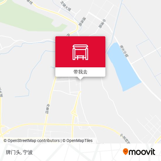 牌门头地图