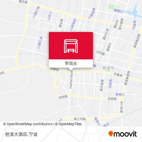 慈溪大酒店地图