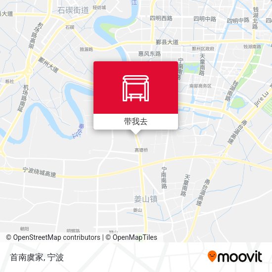 首南虞家地图