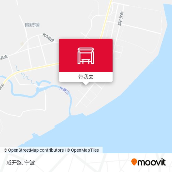咸开路地图