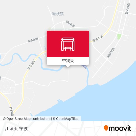 江谗头地图