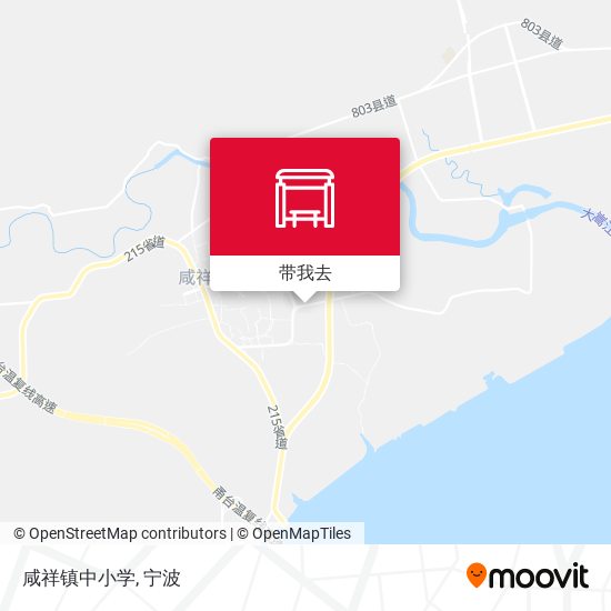 咸祥镇中小学地图