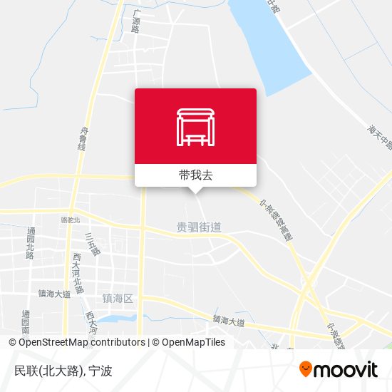 民联(北大路)地图