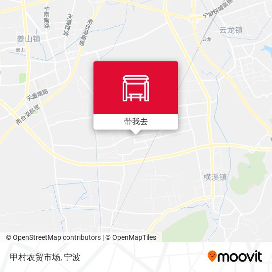 甲村农贸市场地图