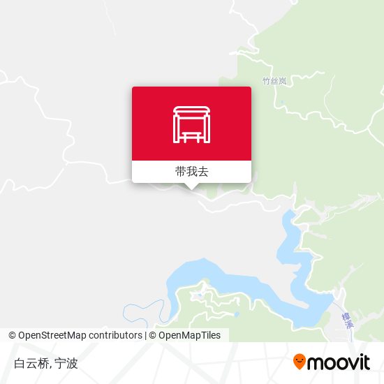 白云桥地图