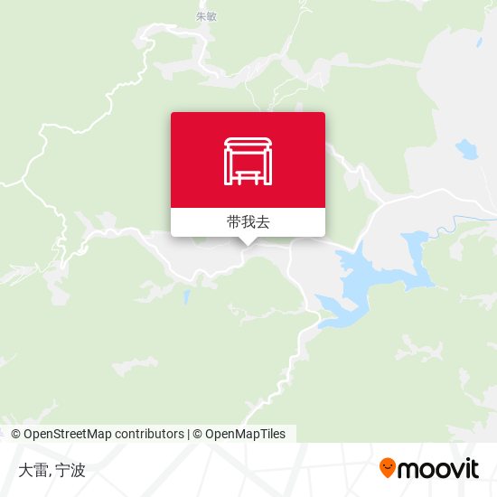 大雷地图