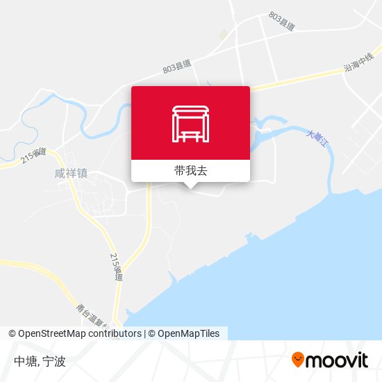 中塘地图