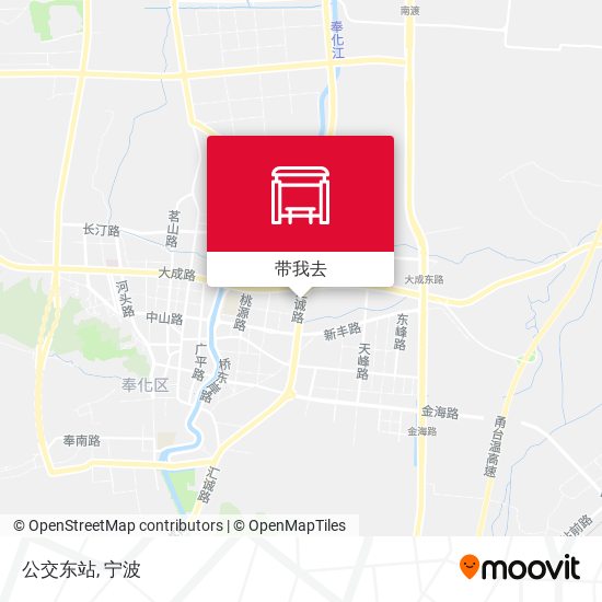 公交东站地图