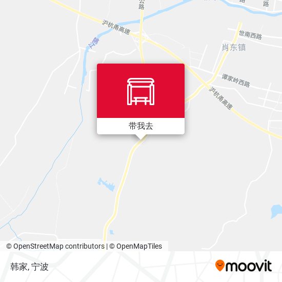 韩家地图
