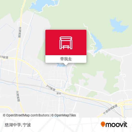 慈湖中学地图