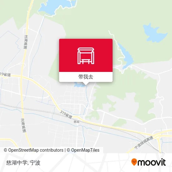 慈湖中学地图