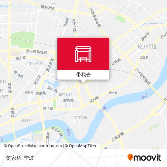贺家桥地图