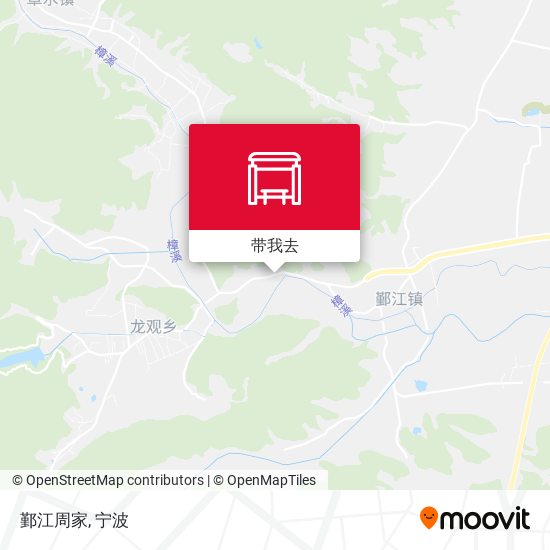 鄞江周家地图