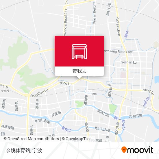 余姚体育馆地图