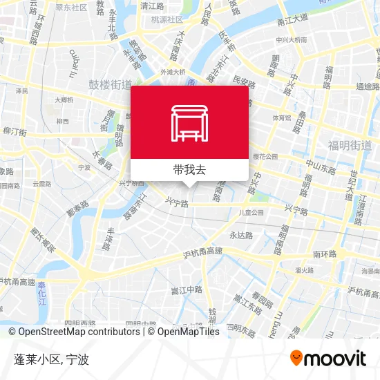 蓬莱小区地图