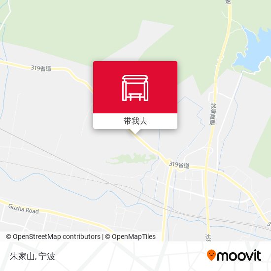朱家山地图