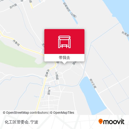 化工区管委会地图