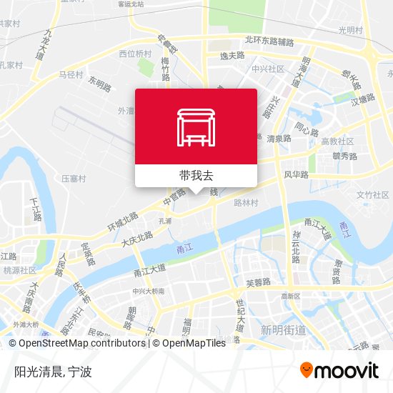 阳光清晨地图