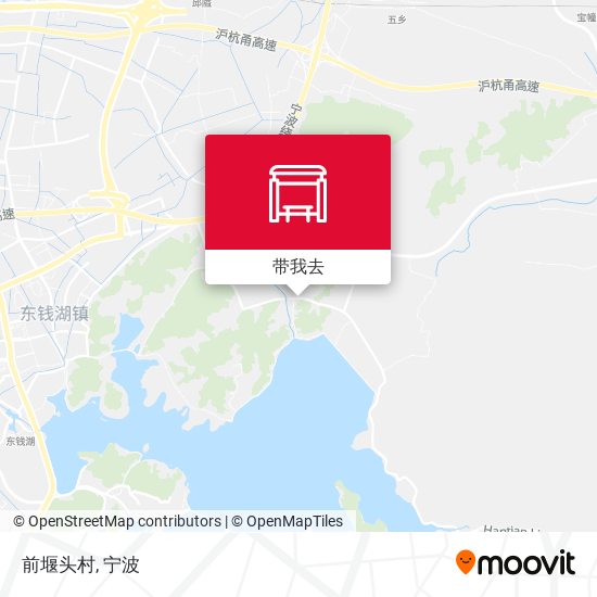 前堰头村地图