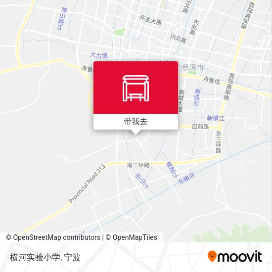 横河实验小学地图