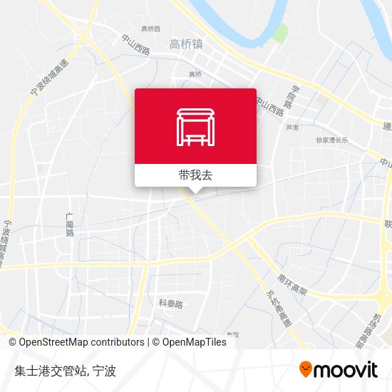 集士港交管站地图