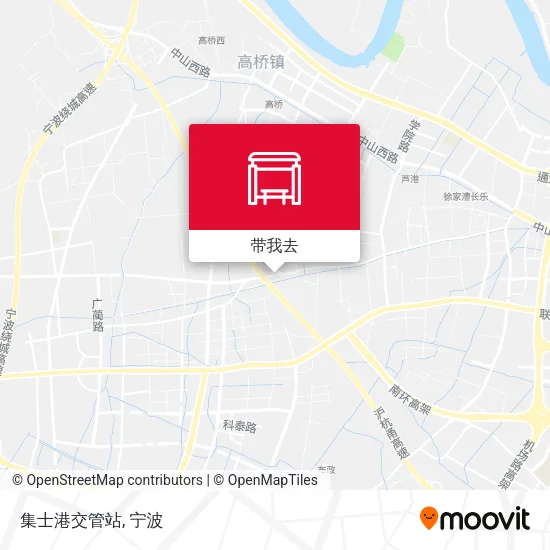 集士港交管站地图