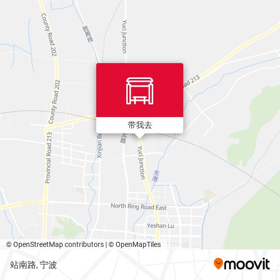 站南路地图