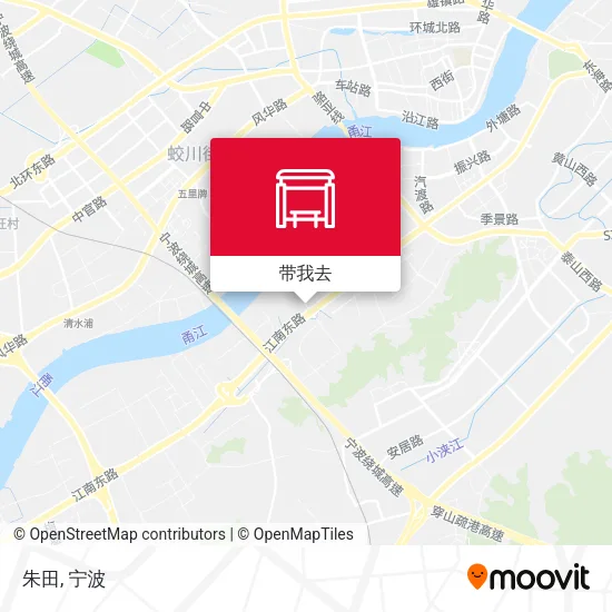 朱田地图