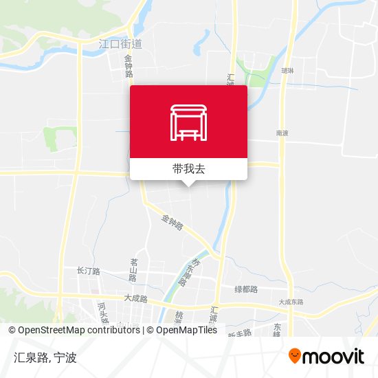 汇泉路地图