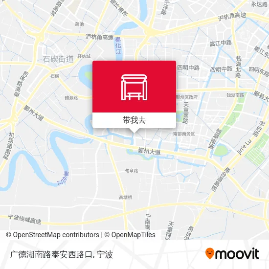 广德湖南路泰安西路口地图