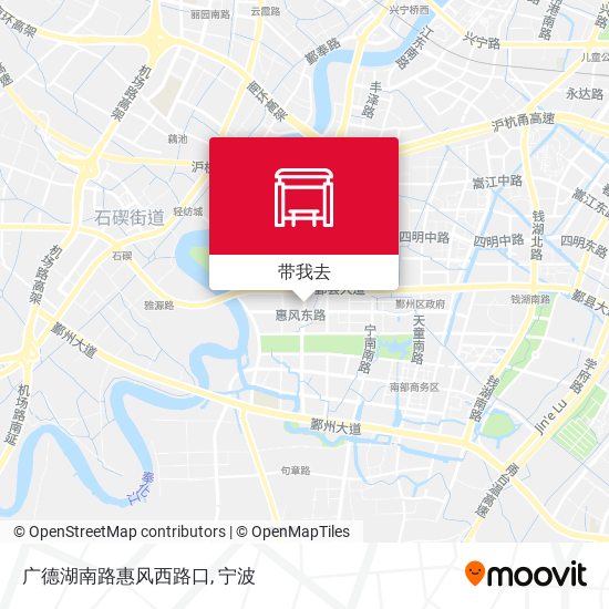 广德湖南路惠风西路口地图
