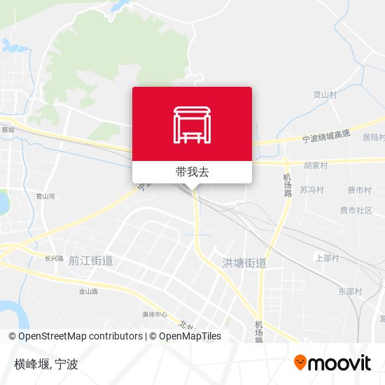 横峰堰地图