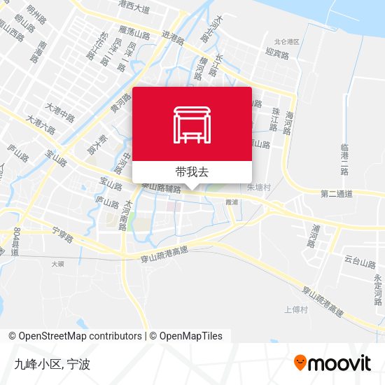 九峰小区地图