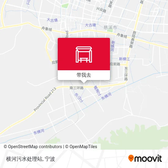 横河污水处理站地图