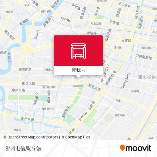 鄞州电信局地图