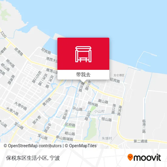 保税东区生活小区地图