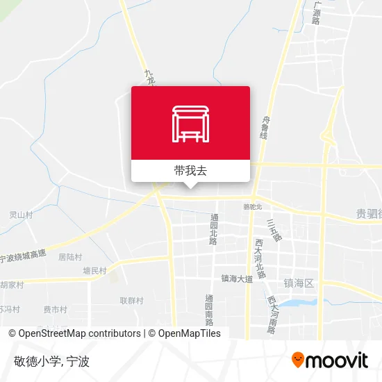 敬德小学地图
