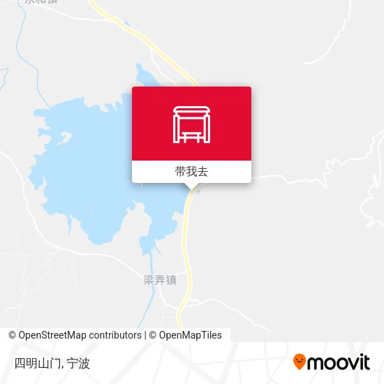 四明山门地图