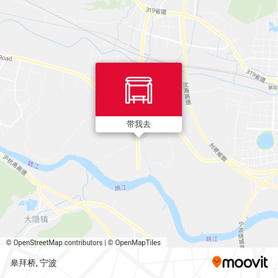 皋拜桥地图