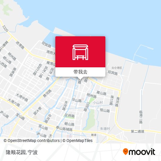 隆顺花园地图