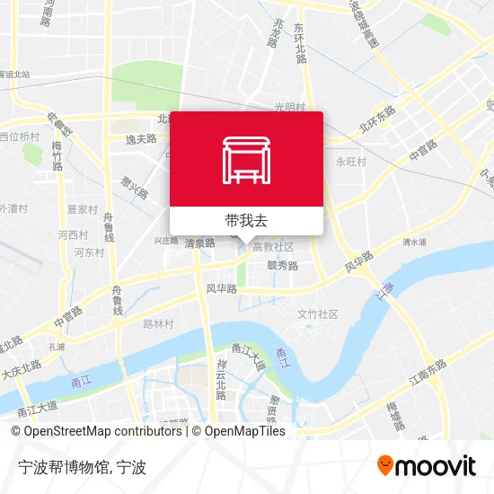 宁波帮博物馆地图