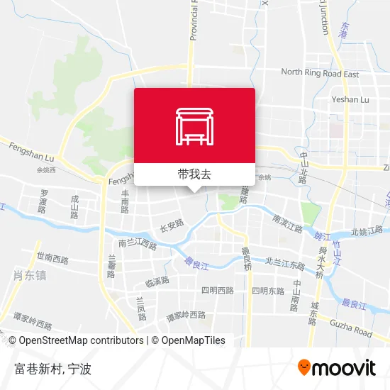 富巷新村地图